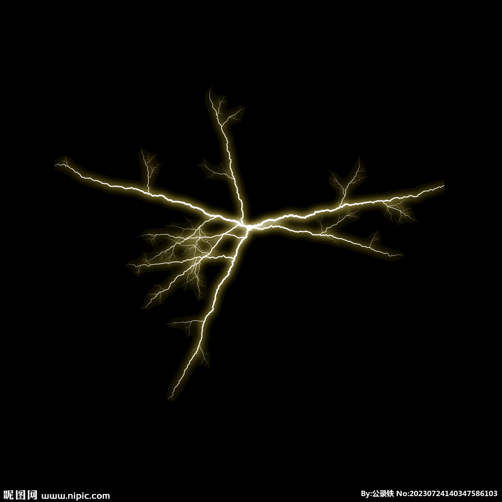 闪电闪光雷电叠加背景素材