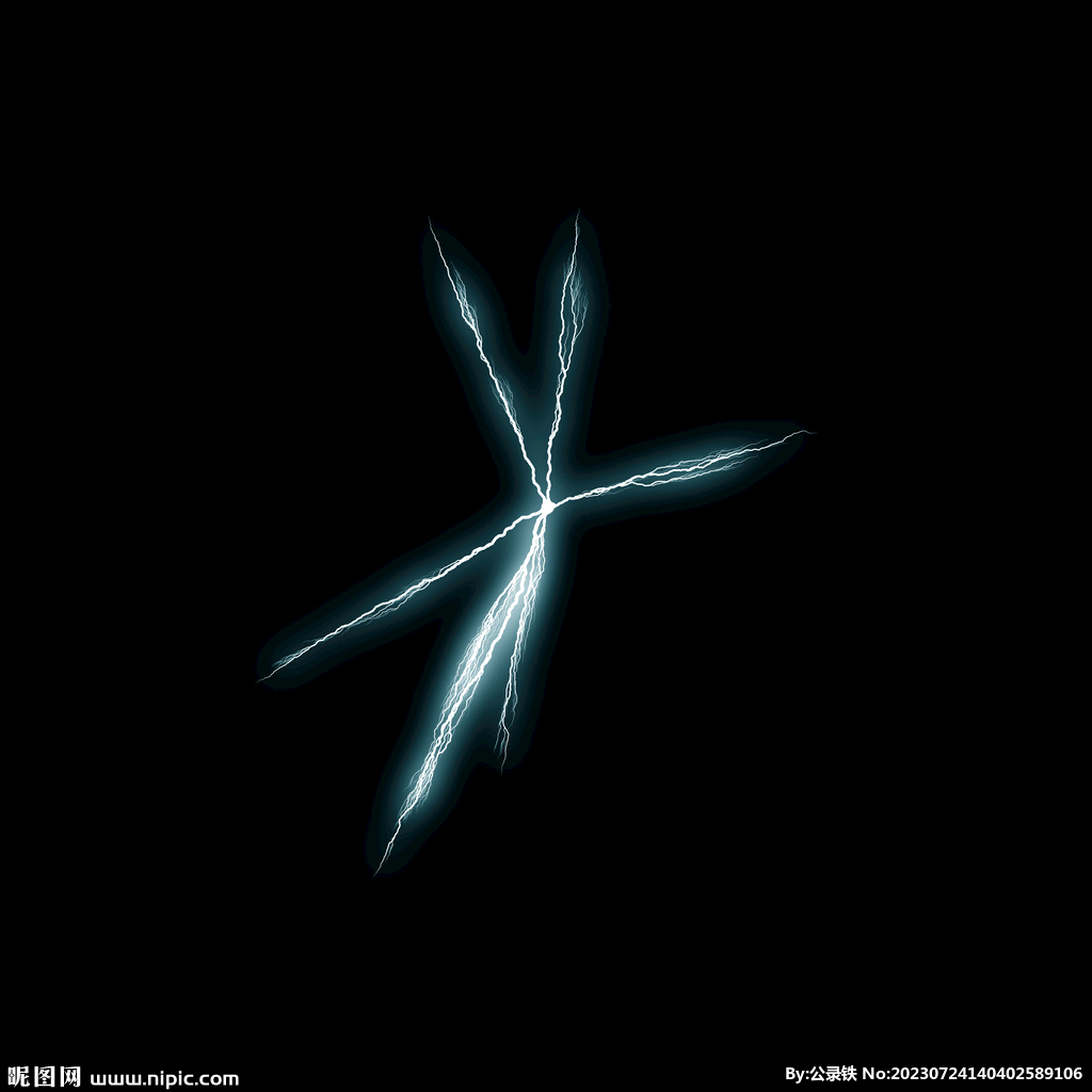 闪电闪光雷电叠加背景素材