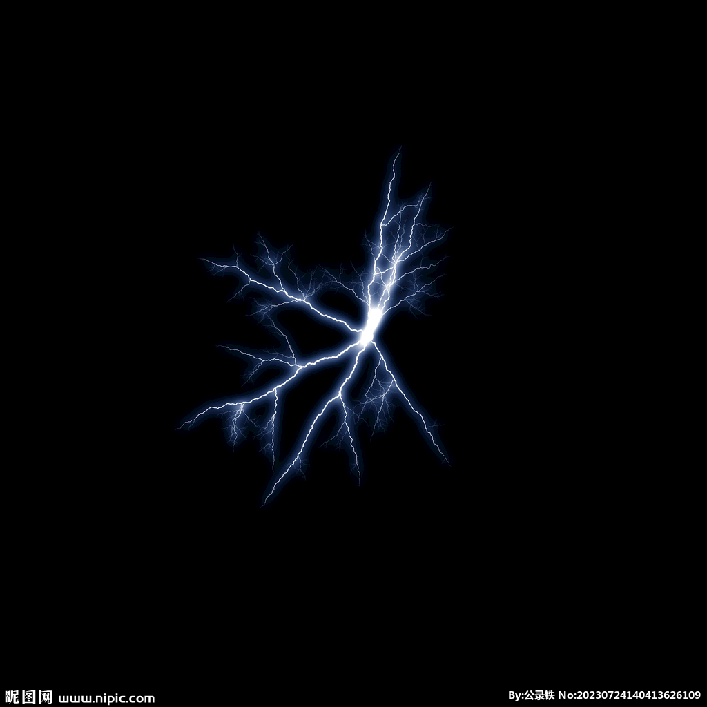 闪电闪光雷电叠加背景素材