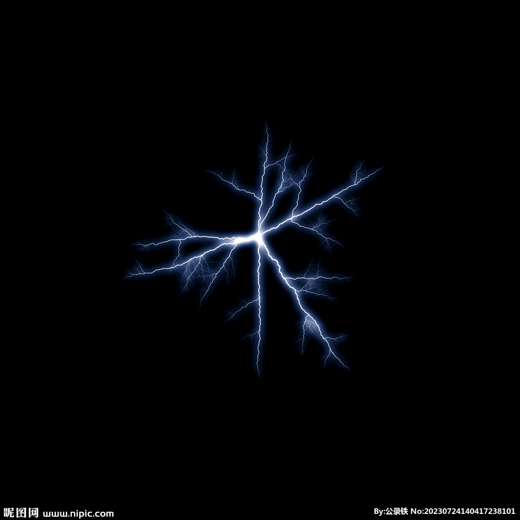 闪电闪光雷电叠加背景素材