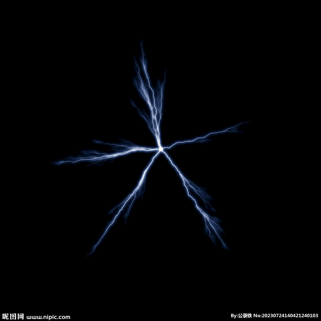 闪电闪光雷电叠加背景素材