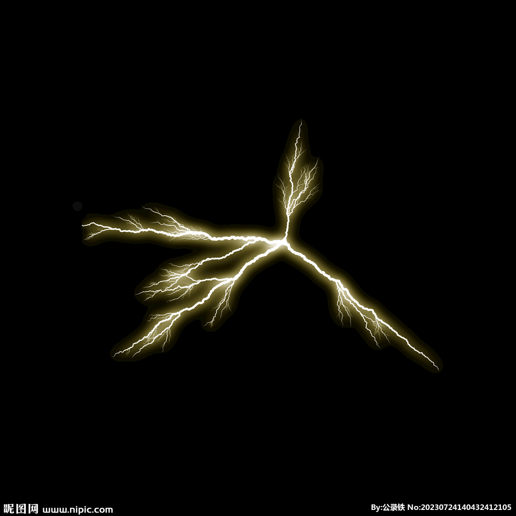 闪电闪光雷电叠加背景素材