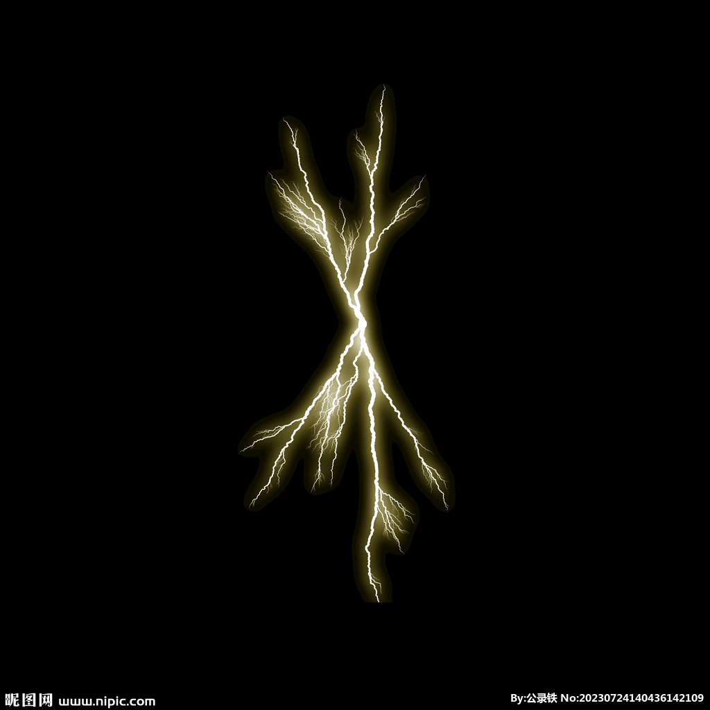 闪电闪光雷电叠加背景素材