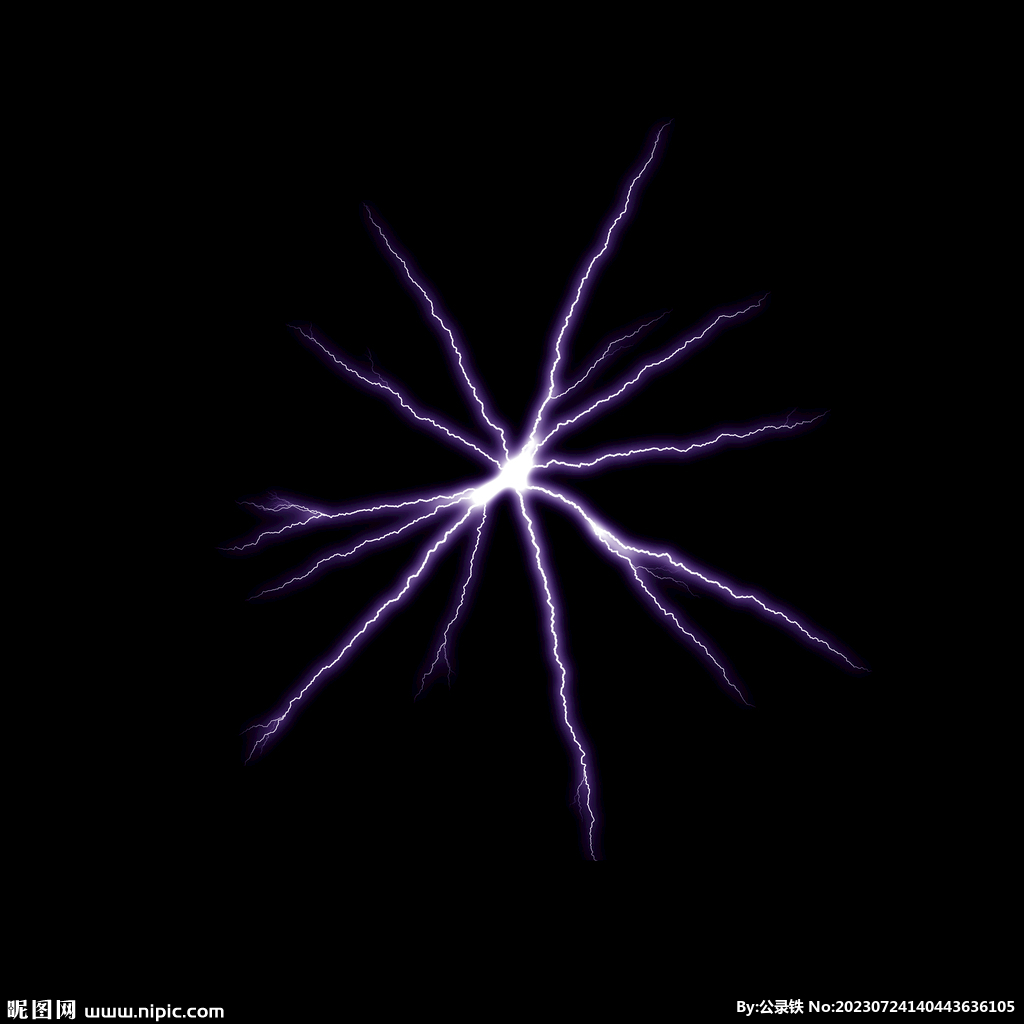 闪电闪光雷电叠加背景素材