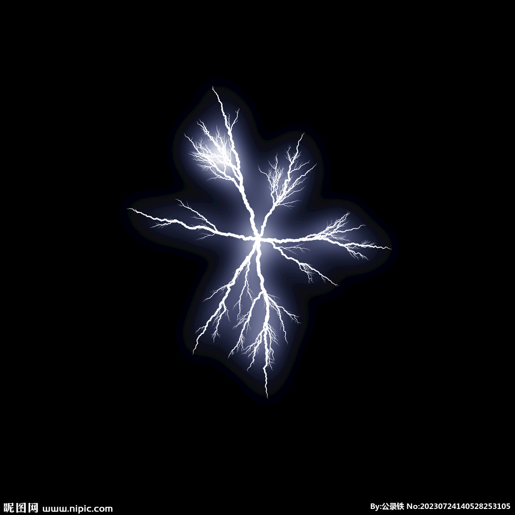 闪电闪光雷电叠加背景素材