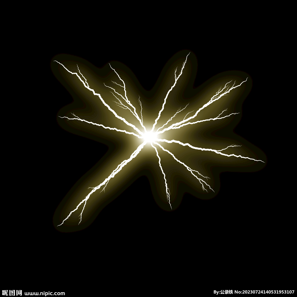 闪电闪光雷电叠加背景素材