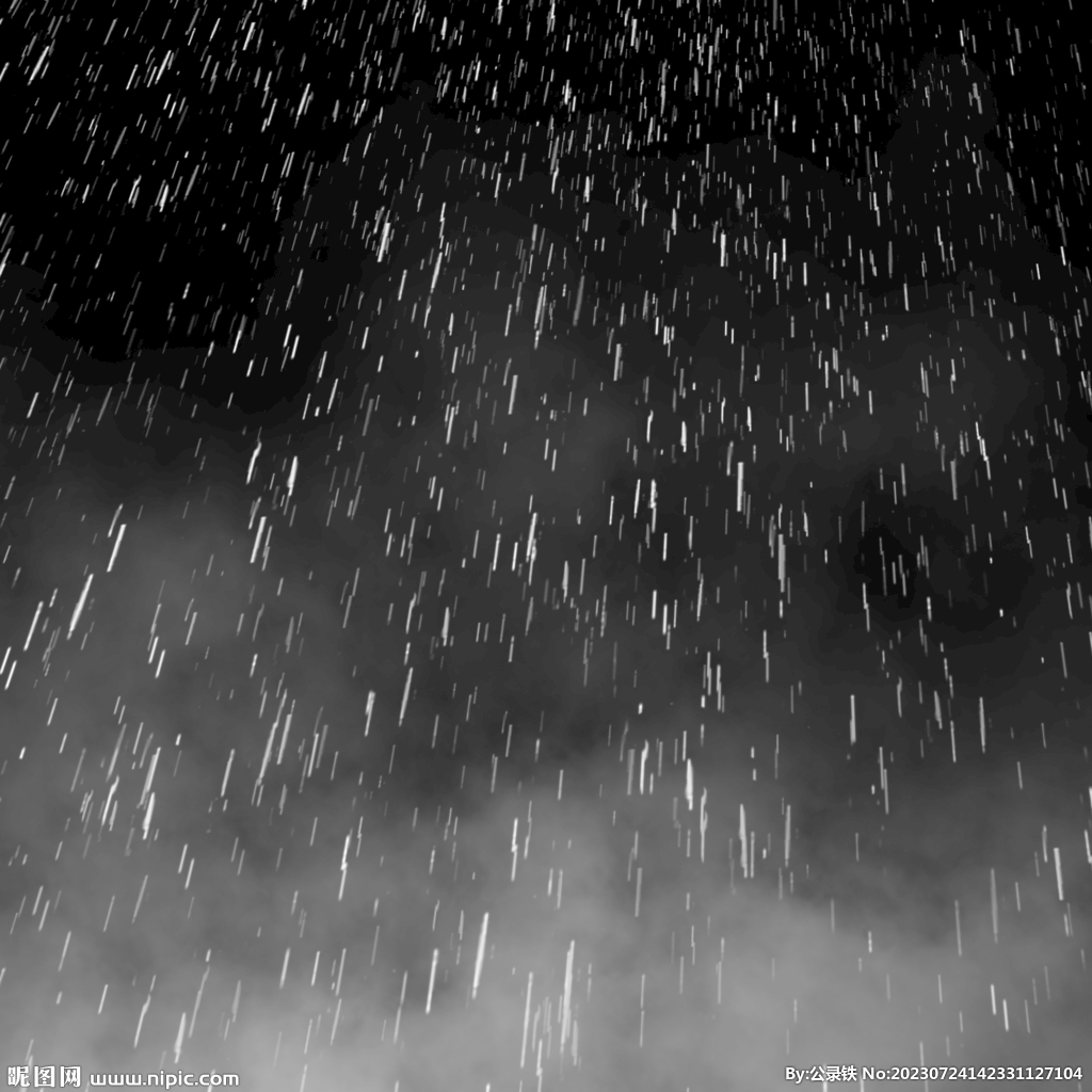 下雨大雨素材