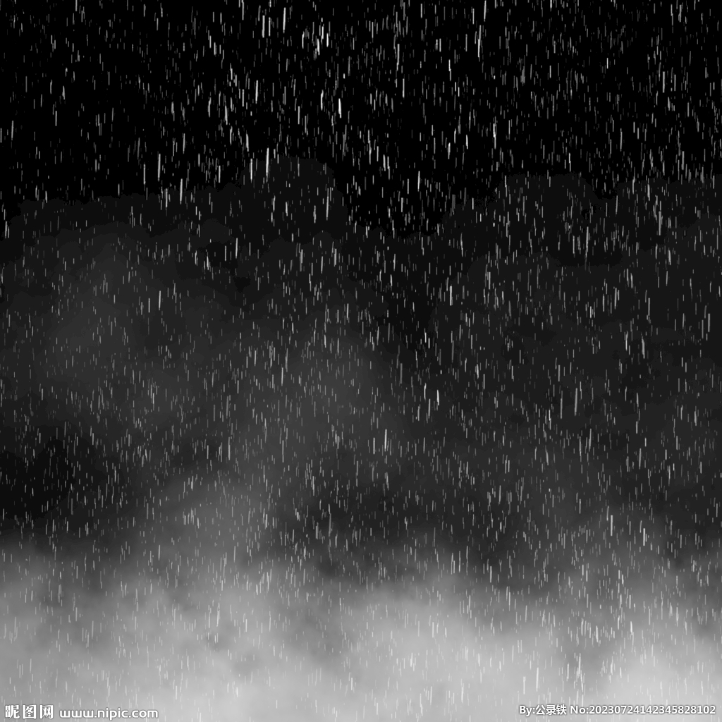 下雨大雨素材