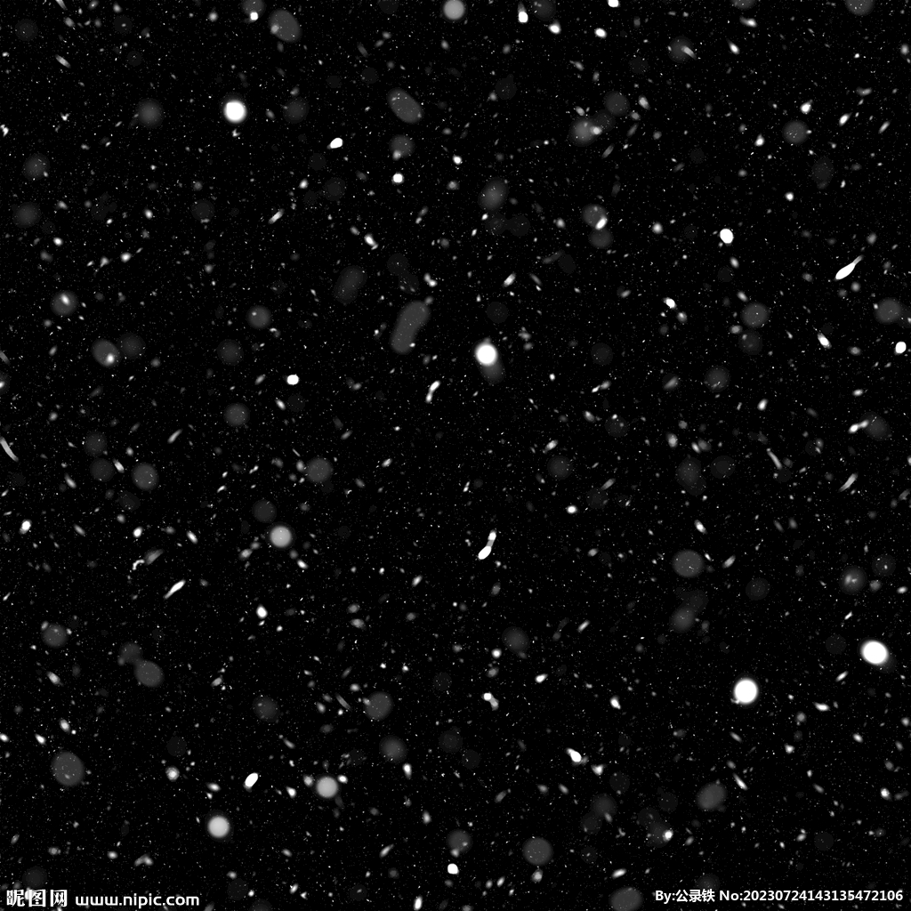  下雪素材