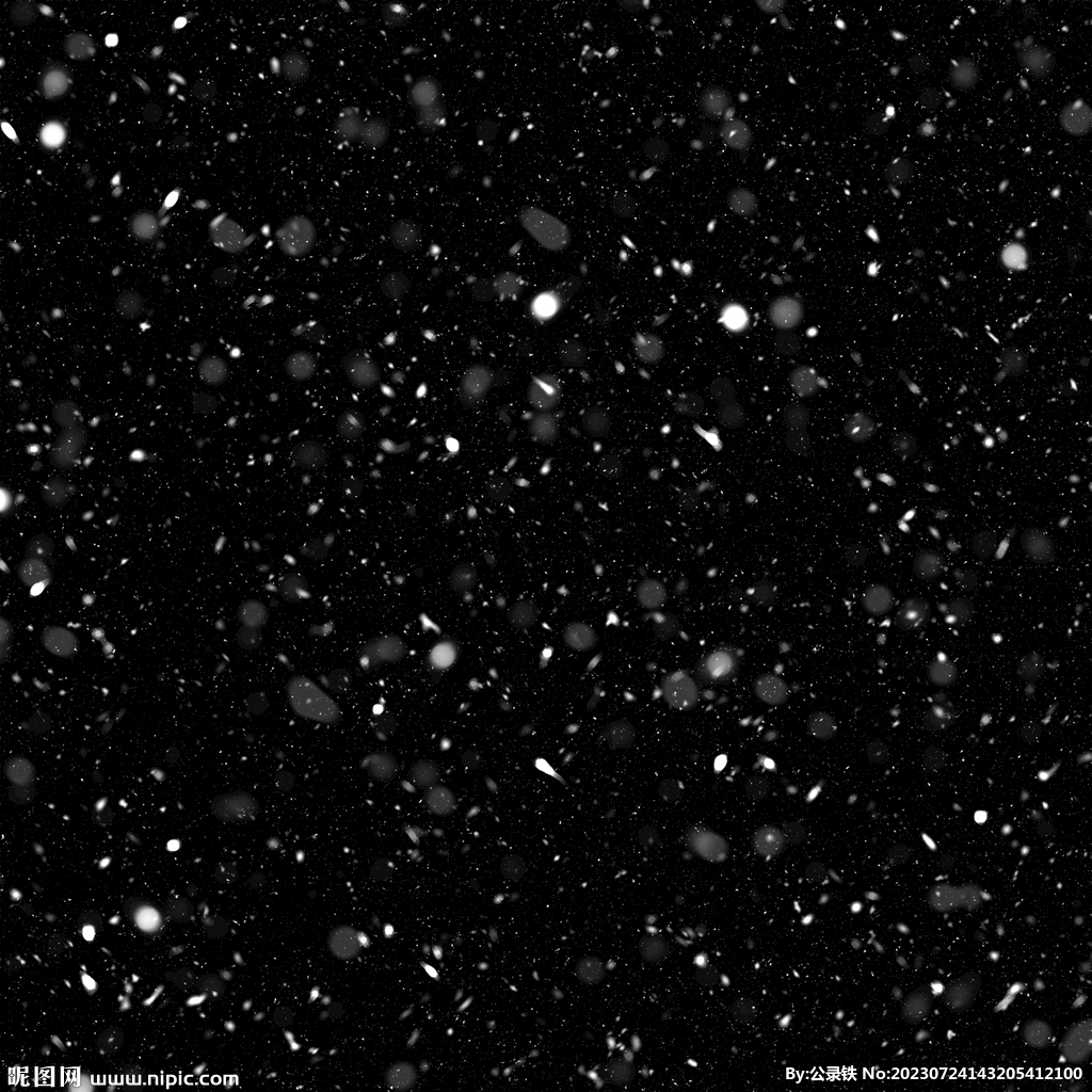  下雪素材