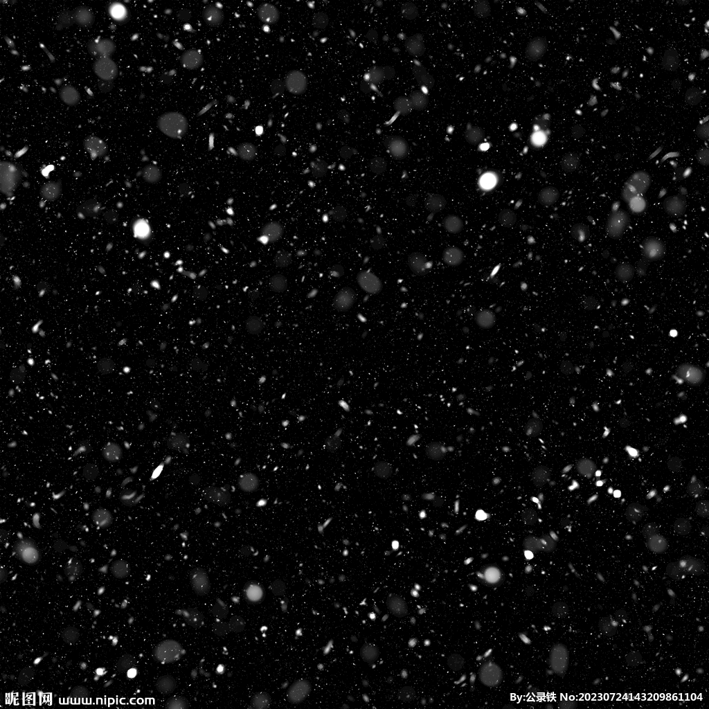  下雪素材