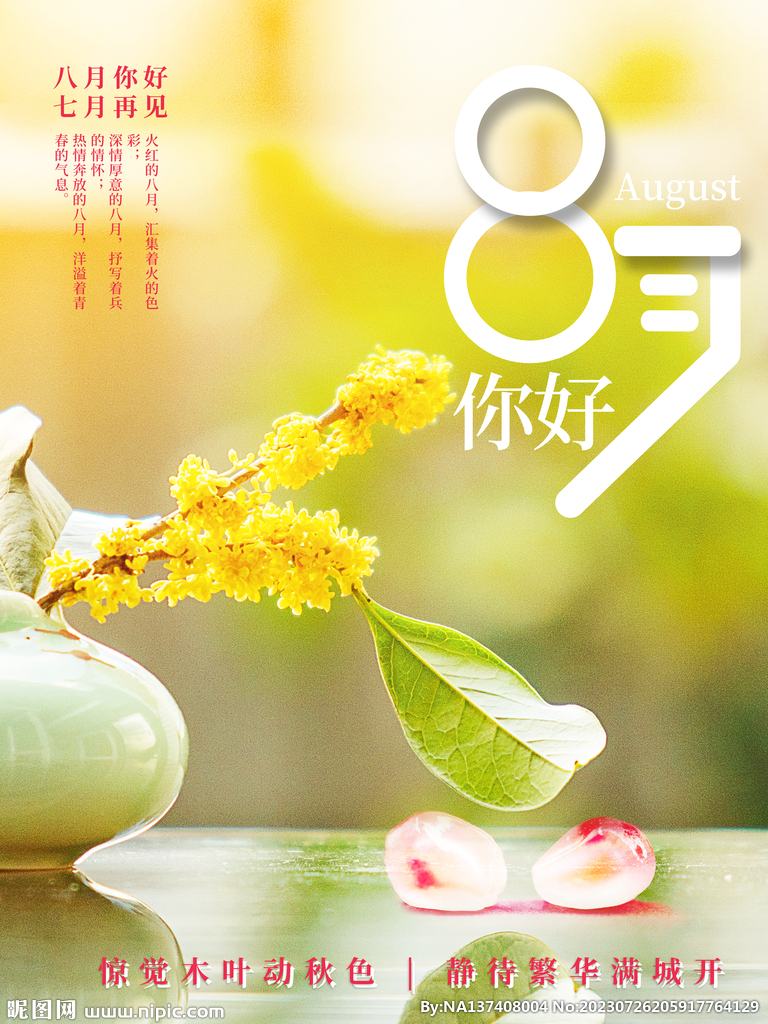 8月你好