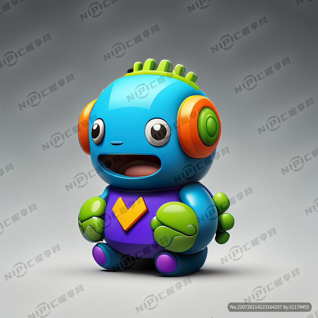 商标设计 儿童动手玩具 卡通化