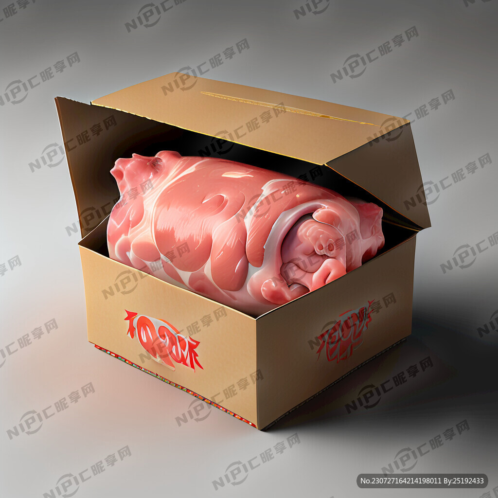 酝扎猪蹄包装盒