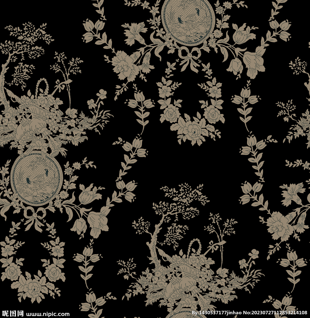 大牌花   小碎花