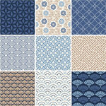 矢量花纹背景素材