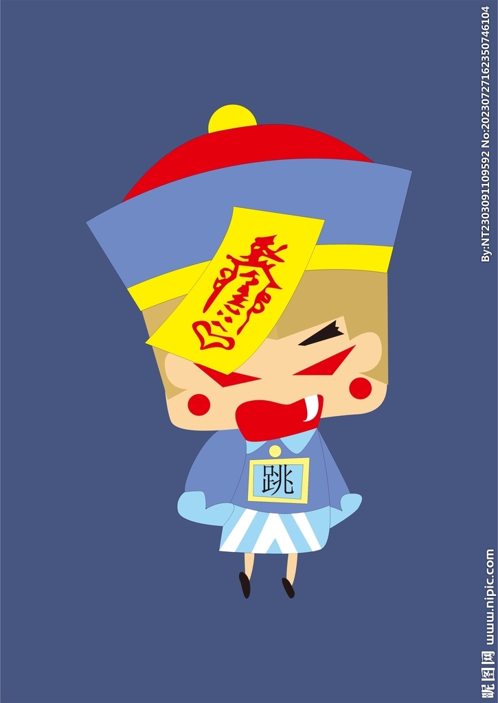 可爱僵尸卡通形象