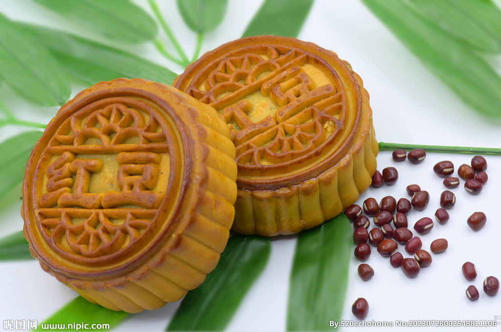 红豆月饼