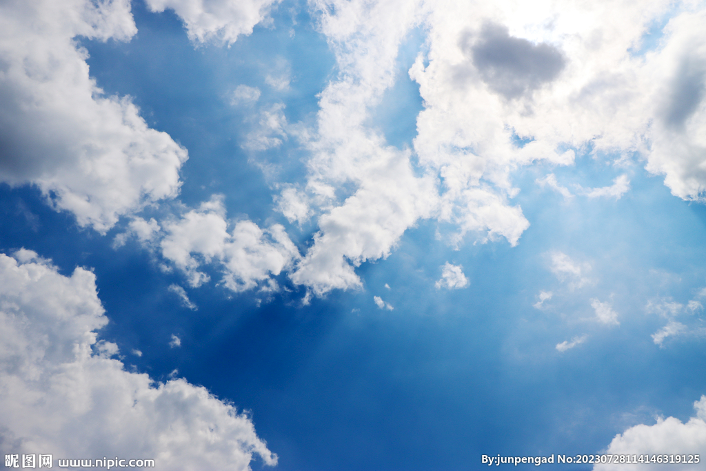 蓝天白云