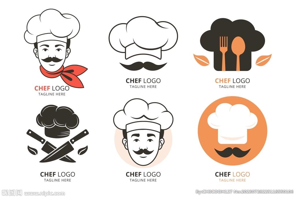 厨师logo素材图片