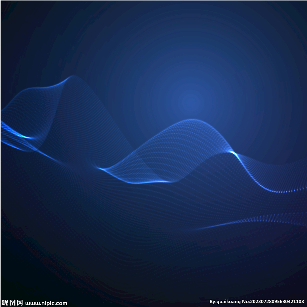蓝色科技矢量背景