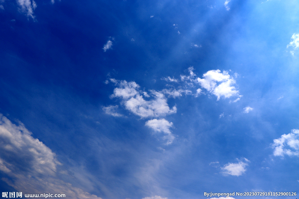 蓝天白云