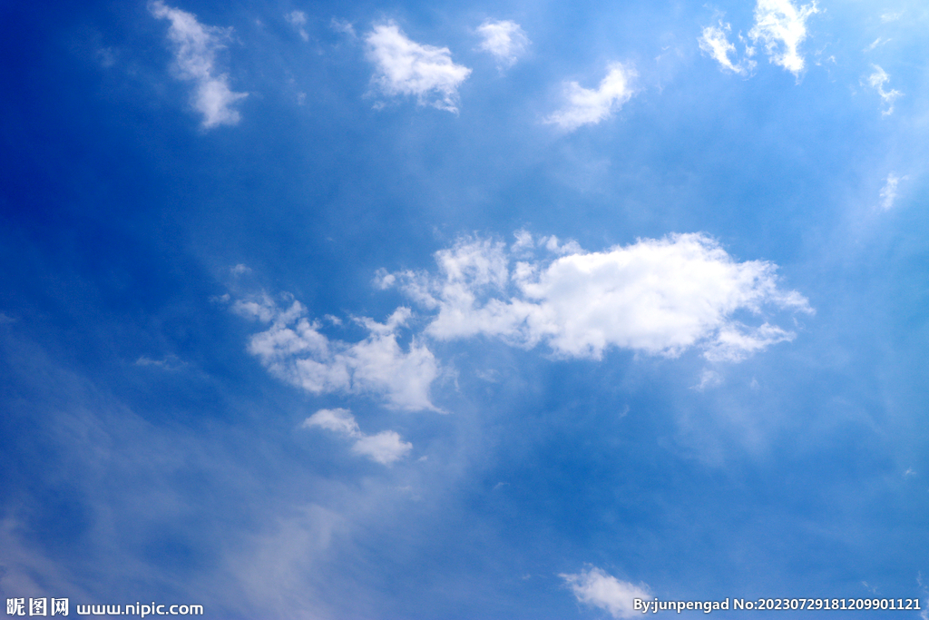 蓝天白云