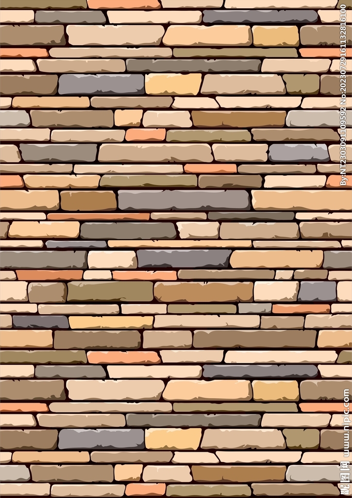 街头砖头墙壁手绘效果