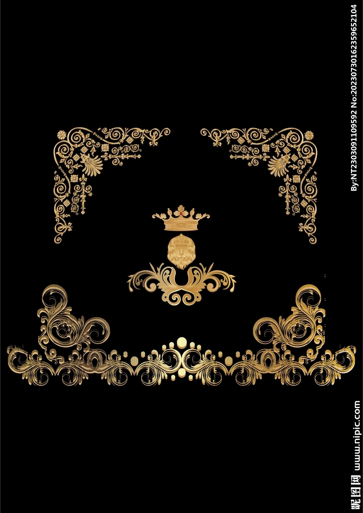 古典风金属感狮子头维也纳