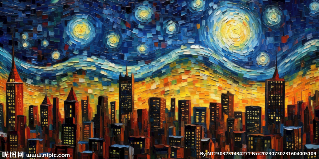 梵高星空 