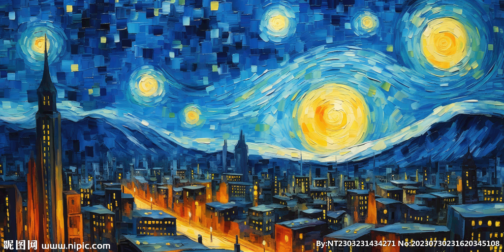 梵高星空 