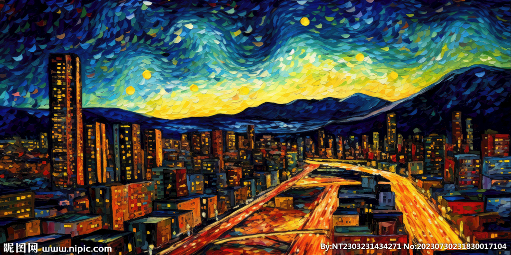 梵高星空 