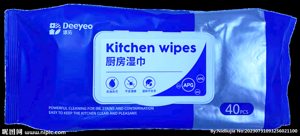 德祐厨房湿巾
