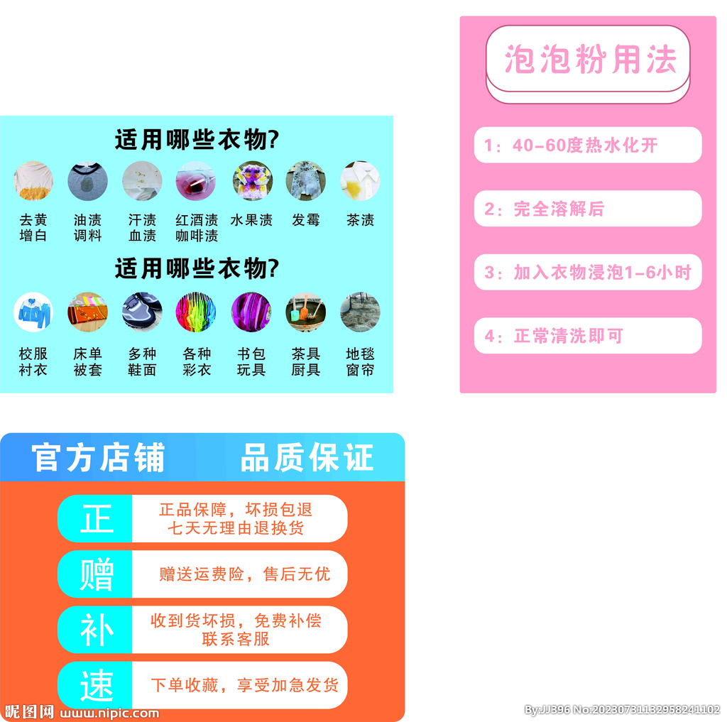 各种污渍 各种衣物