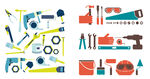 各种工业工具矢量图标素材