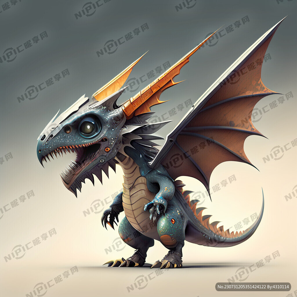 翼龙 侧面 太空武器 可爱