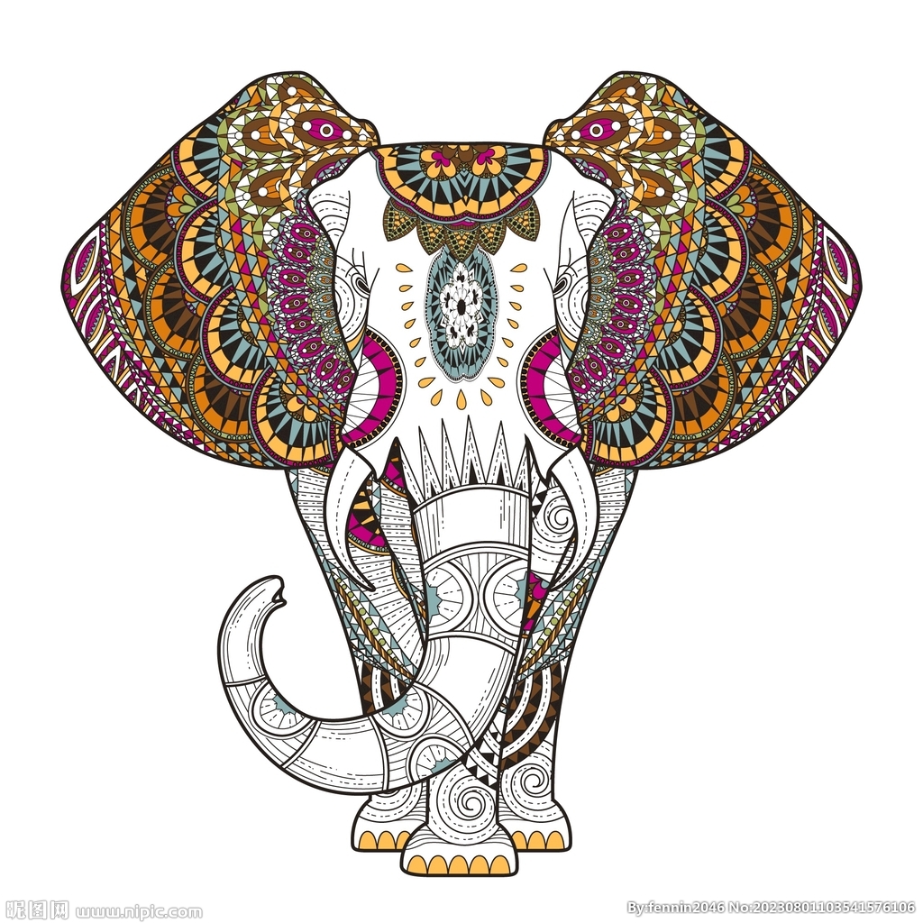 欧式小清新花纹设计