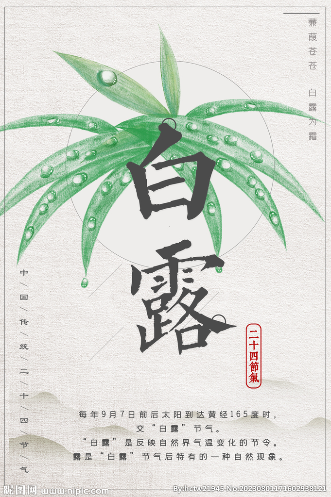 白露 二十四节气