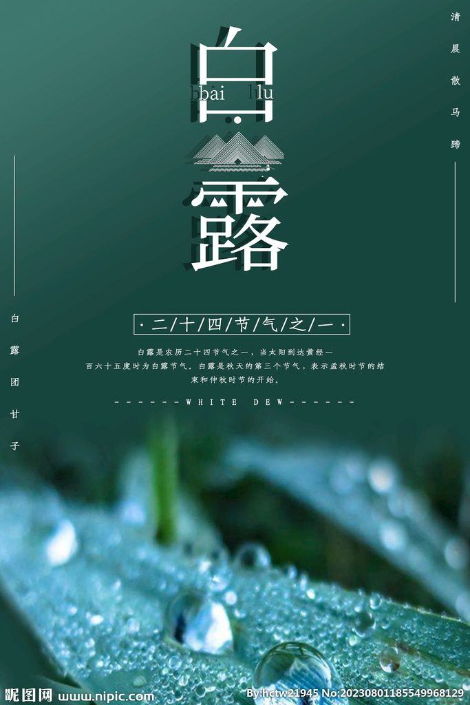 白露 二十四节气