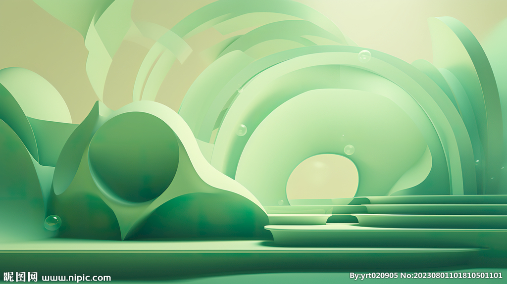 绿色风格背景