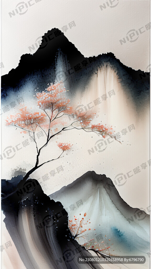 中国风青盐炮附粉固牙粉