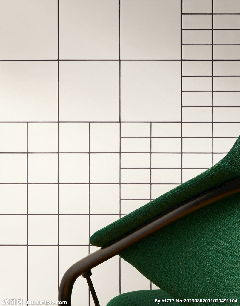 现代意式 小砖侧面特写空间