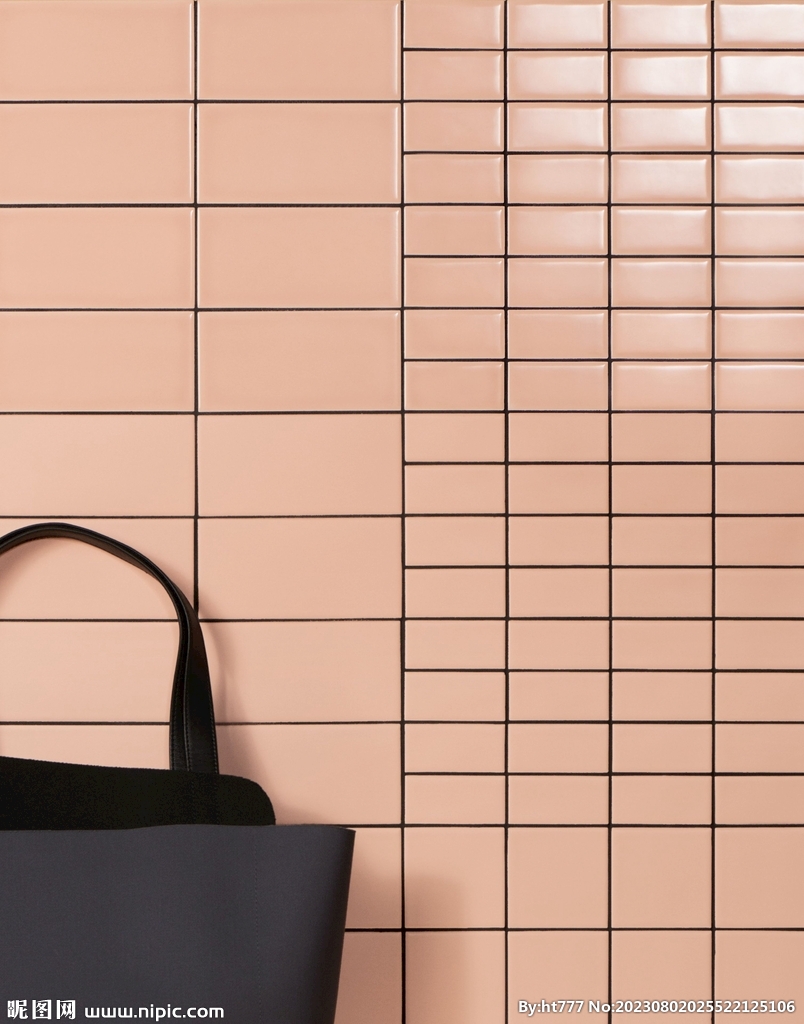 现代意式 小砖特写效果图