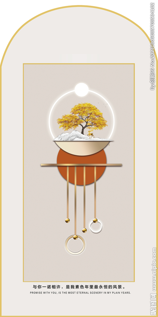 玄关  发光体   壁画