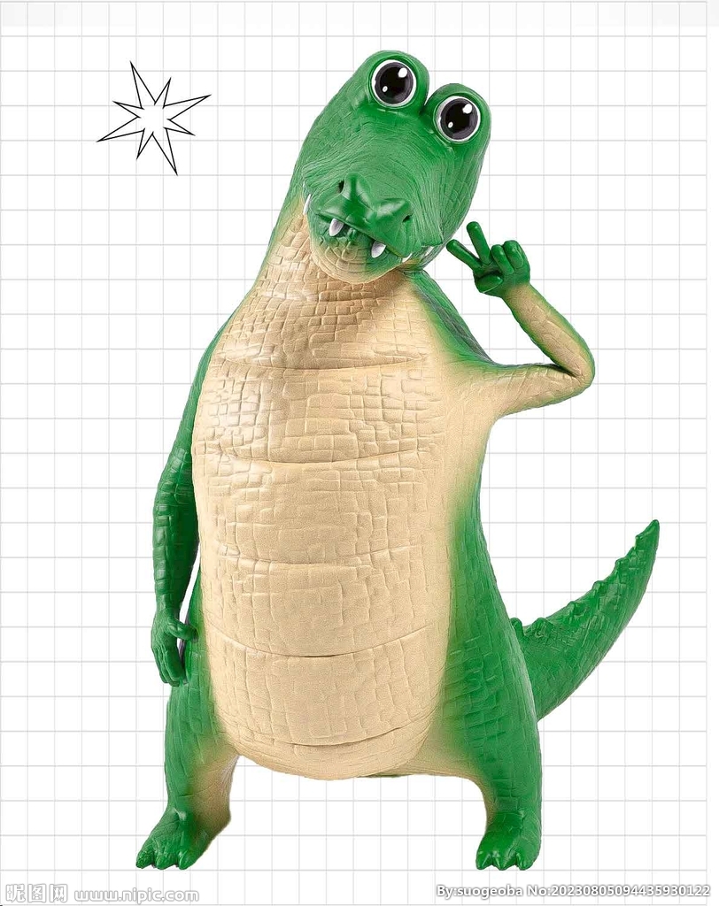 C4D模型 可爱恐龙