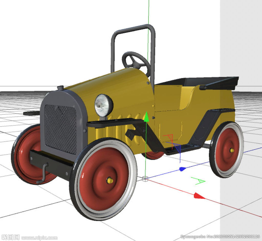 C4D模型 儿童玩具 