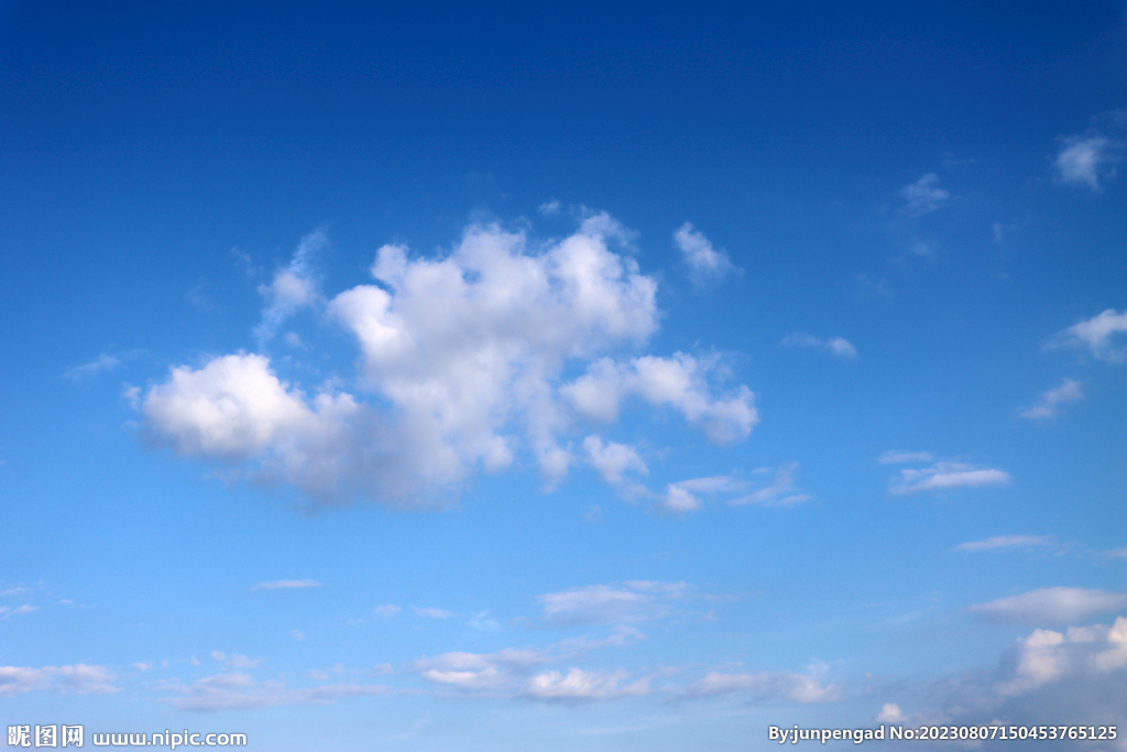 蓝天白云