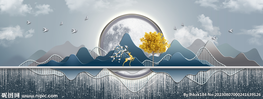 中式家居装饰画图片