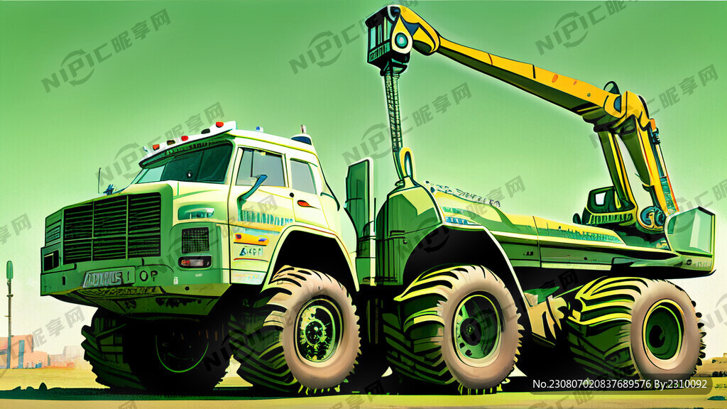 巨无霸 卡车汽车起重机