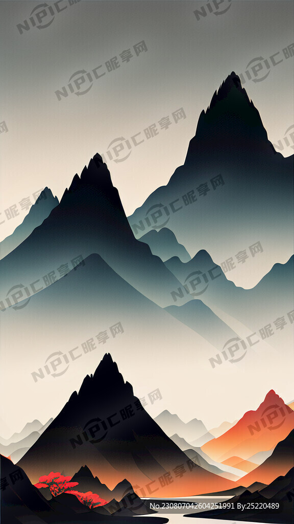 双碳 简约 插画 碳达峰碳中和